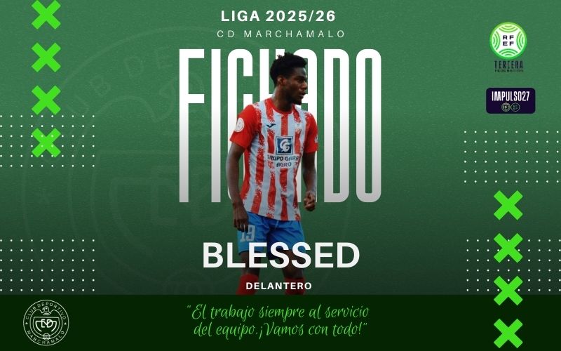 Blessed Njuare, primer refuerzo de última hora para el ataque gallardo