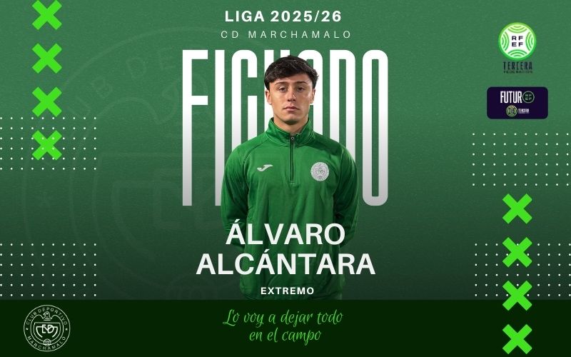 🟢⚪ Álvaro Alcántara se incorpora al CD Marchamalo